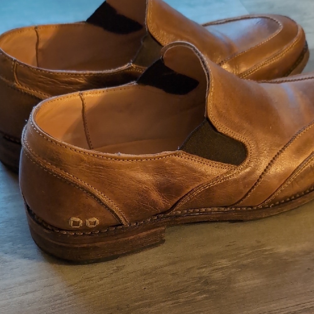 BED|STU Tan Leather Cobbler Loafers Scoria brown/Tan 10.5/11